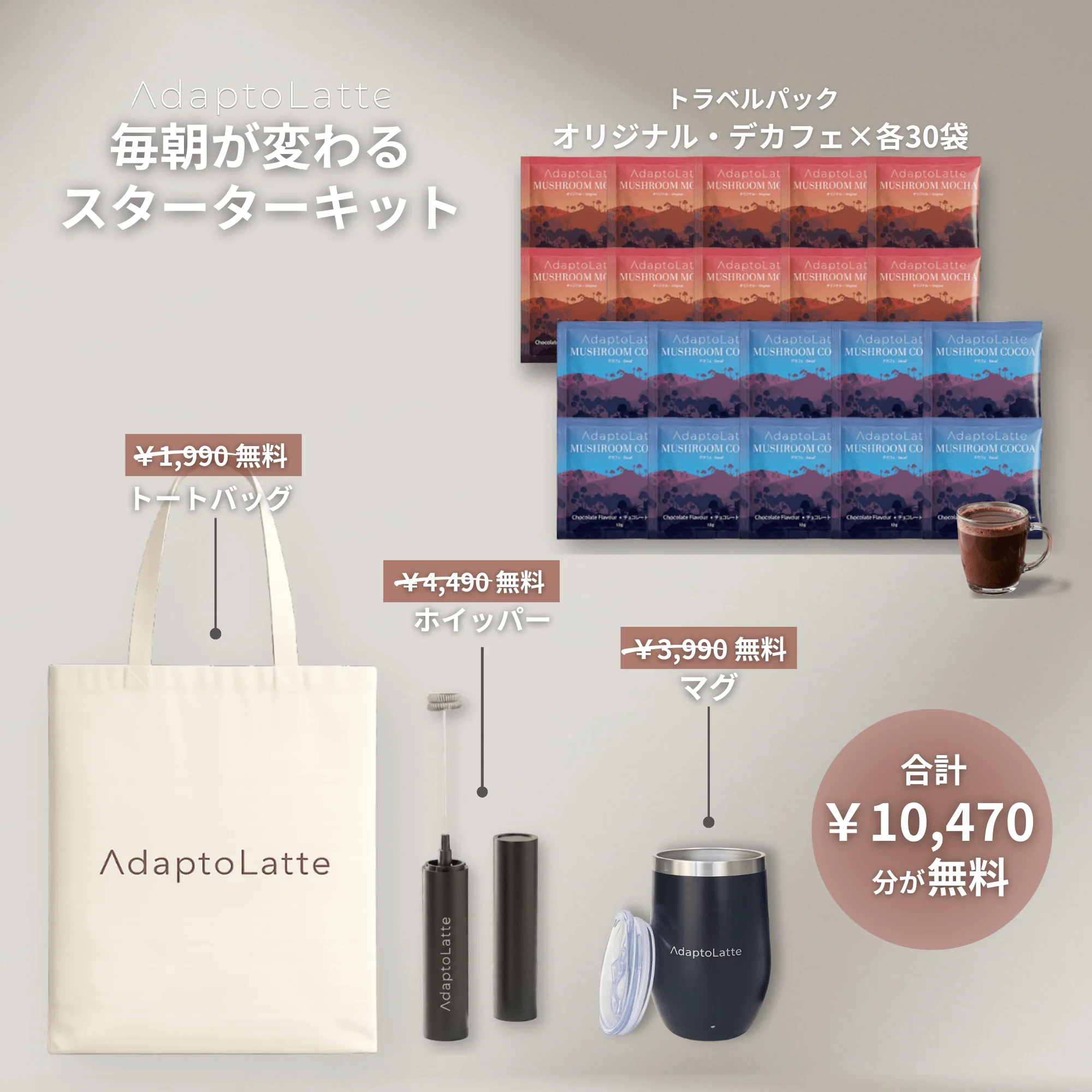 【朝と夜の整えリチュアルセット】アダプトラテ - Image 16