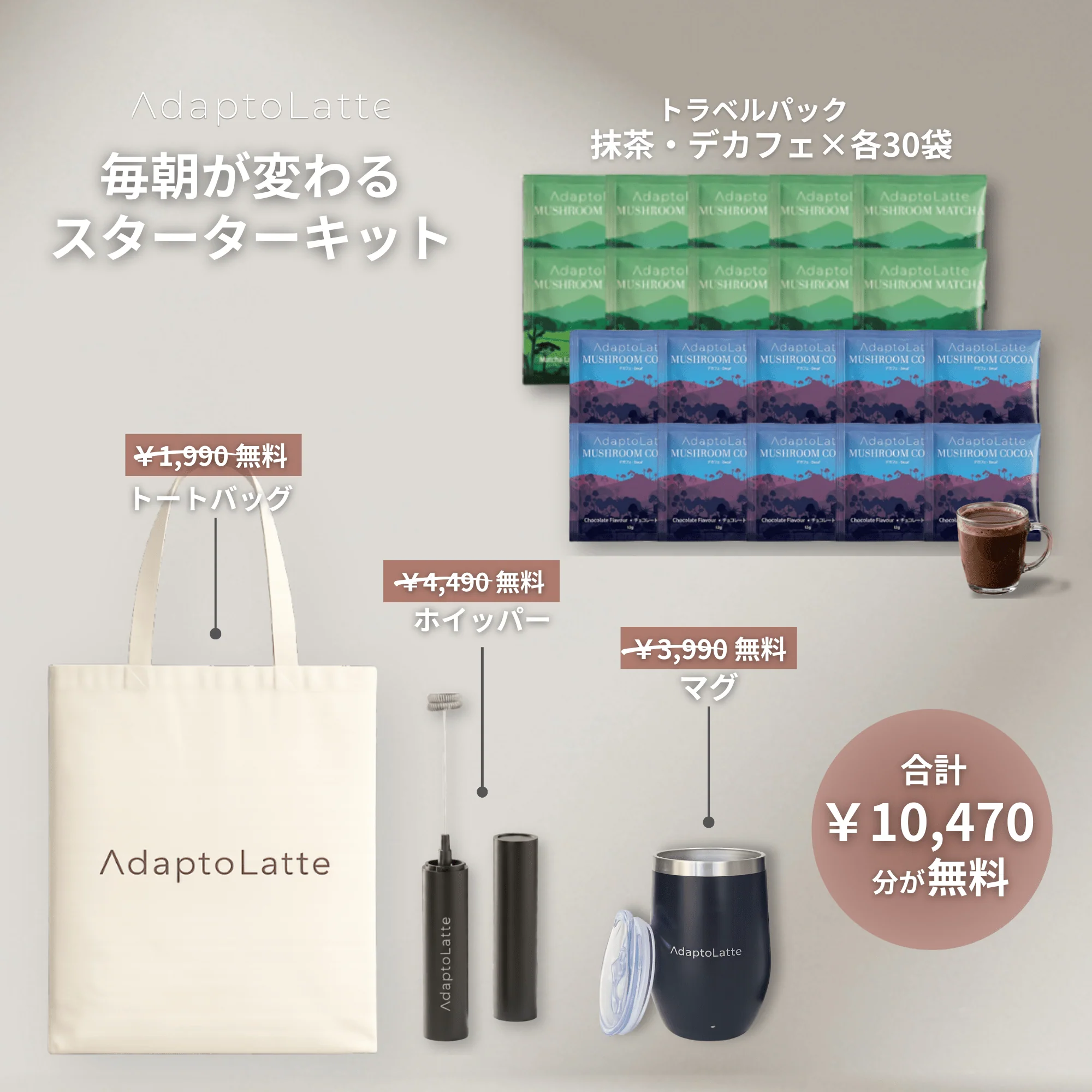 【朝と夜の整えリチュアルセット】アダプトラテ - Image 17