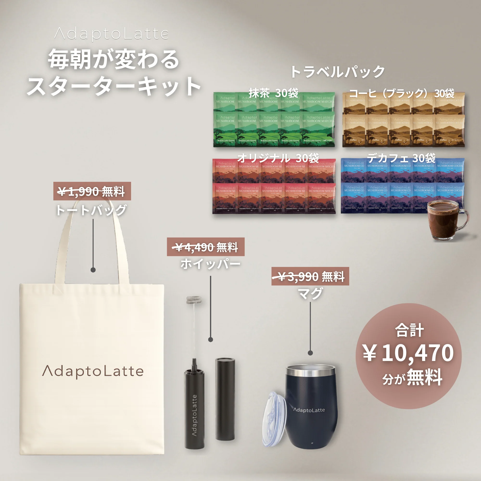 【朝と夜の整えリチュアルセット】アダプトラテ - Image 19